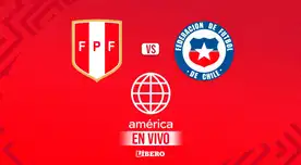 América TV EN VIVO, ver partido Perú vs Chile por amistoso internacional