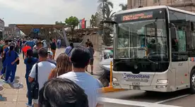 Metropolitano suspende su servicio de última hora por manifestaciones: desvíos confirmados de ruta C y A Metropolitano suspende su servicio de última hora por manifestaciones: desvíos confirmados de ruta C y A