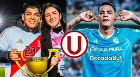 Novia de Joao Grimaldo posa junto a escudo de Universitario y enciende las alarmas en redes