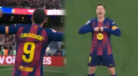 ¡En el regreso al Camp Nou! Definición de lujo de Lewandowski para gol de Barcelona - VIDEO