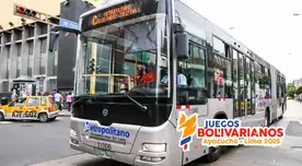 Desvío del Metropolitano este domingo 23 de noviembre: nueva ruta por maratón de los XX Juegos Bolivarianos