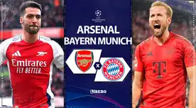 ¿A qué hora juega Arsenal vs Bayern Múnich, qué canal transmite y dónde ver la Champions League?