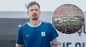 Guillermo Viscarra llegó al Monumental y fue captado junto a hinchas de equipo campeón