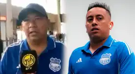 Gerente de Emelec confirmó salida de Christian Cueva con rotundo calificativo al peruano: "Él es un..." Gerente de Emelec confirmó salida de Christian Cueva con rotundo calificativo al peruano: "Él es un..."