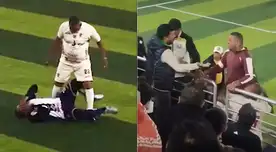 ¡Broncaza! 'Puma' Carranza perdió los papeles con Pedro García y lo agredió en 'Clásico de Leyendas'