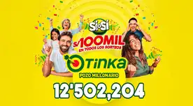 Resultados de La Tinka del domingo 7 de diciembre: revisa los NÚMEROS GANADORES del sorteo Resultados de La Tinka del domingo 7 de diciembre: revisa los NÚMEROS GANADORES del sorteo