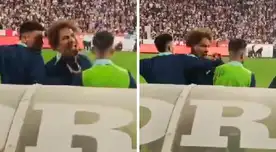 Paolo Guerrero tuvo airada discusión con hinchas de Alianza Lima durante los penales - VIDEO Paolo Guerrero tuvo airada discusión con hinchas de Alianza Lima durante los penales - VIDEO
