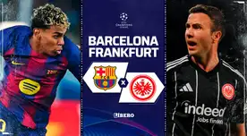 Barcelona vs Frankfurt EN VIVO por Champions League: pronóstico, a qué hora juega y en qué canal ver Barcelona vs Frankfurt EN VIVO por Champions League: pronóstico, a qué hora juega y en qué canal ver