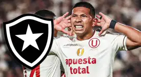 Se confirmó si Universitario dará golpe fichando a delantero de Botafogo el 2026: "Contrato..." Se confirmó si Universitario dará golpe fichando a delantero de Botafogo el 2026: "Contrato..."