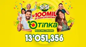Resultados de La Tinka del miércoles 10 de diciembre: pozo millonario y números ganadores Resultados de La Tinka del miércoles 10 de diciembre: pozo millonario y números ganadores