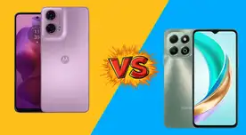 Motorola G24 vs HONOR X6b: ¿cuál de estos teléfonos BARATOS es el MEJOR y sería el regalo perfecto por Navidad?