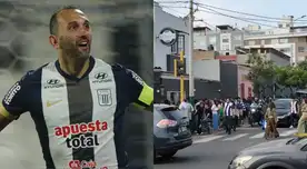 Hinchas de Alianza llegan al local de Hernán Barcos para homenajearlo tras confirmarse su salida Hinchas de Alianza llegan al local de Hernán Barcos para homenajearlo tras confirmarse su salida