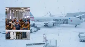 ATENCIÓN si piensas viajar en avión: aeropuertos en EE. UU. suspenden vuelos por fuertes nevadas que perjudican a miles ATENCIÓN si piensas viajar en avión: aeropuertos en EE. UU. suspenden vuelos por fuertes nevadas que perjudican a miles