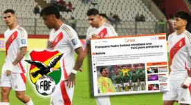 Prensa boliviana impacta con llamativo calificativo a la convocatoria de Perú: "Una..."