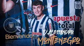 Alianza Lima presentó a D'Alessandro Montenegro como su flamente fichaje para el 2026 Alianza Lima presentó a D'Alessandro Montenegro como su flamente fichaje para el 2026