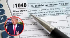 CONFIRMADO: Donald Trump modifica el sistema tributario y millones recibirán más dinero en su reembolso