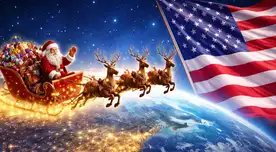 Sigue EN VIVO el trineo de Santa Claus y descubre a qué hora exacta llegará a Nueva York Sigue EN VIVO el trineo de Santa Claus y descubre a qué hora exacta llegará a Nueva York