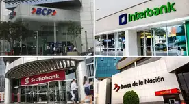 Horario de los bancos el miércoles 24 y jueves 25 de diciembre: BCP, Interbank, Scotiabank y Banco de la Nación