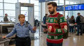 Usar esta prenda podría traerte serios problemas si viajas por EE. UU. en Navidad: este es el consejo del TSA