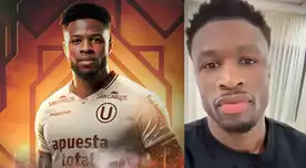 Sekou Gassama mandó sorpresivo mensaje tras firmar con la U y cuestionamientos de hinchas