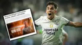 Prensa extranjera destacó a flamante fichaje de Universitario para 2026: "Verticalidad y desborde"
