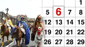 ¿El 6 de enero es feriado o día no laborable en Perú por Bajada de Reyes? Esto es lo que dice el calendario