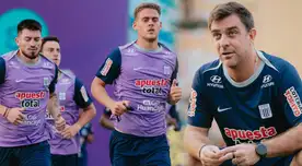 El jugador de Alianza Lima que llenó los ojos a Pablo Guede en la pretemporada 2026: "Deleitó"