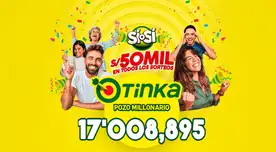 Resultados de La Tinka de HOY, miércoles 7 de enero: revisa los números ganadores y pozo millonario Resultados de La Tinka de HOY, miércoles 7 de enero: revisa los números ganadores y pozo millonario