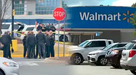 PELIGRO en Walmart de Lessburg: policías DISPARAN a sospechoso que intentó escapar y ROBAR un banco en estacionamiento