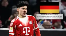 Prensa alemana dio rotundo comentario sobre el debut de Felipe Chávez con Bayern Múnich: "Bajó..." Prensa alemana dio rotundo comentario sobre el debut de Felipe Chávez con Bayern Múnich: "Bajó..."