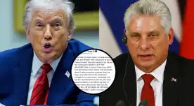 ADVERTENCIA para Cuba: Donald Trump amenaza con dejarla sin petróleo ni dinero tras la captura de Maduro ADVERTENCIA para Cuba: Donald Trump amenaza con dejarla sin petróleo ni dinero tras la captura de Maduro