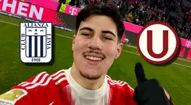 ¿Alianza o Universitario? Se reveló de que equipo es hincha Felipe Chávez, joya del Bayer Múnich