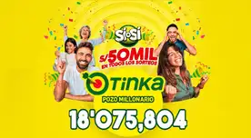 Resultados de La Tinka de HOY, miércoles 14 de enero EN VIVO: consulta los números ganadores y pozo millonario