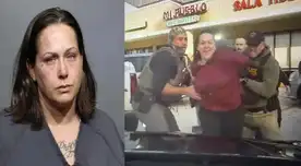 ICE detiene con violencia a mujer que golpeó a agente durante redada en Jacksonville, Florida: "Esto no es Minneapolis"