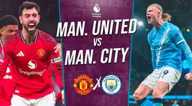 Manchester United vs. Manchester City EN VIVO por Premier League: pronóstico, hora y dónde ver