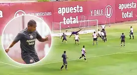 ¡Pero qué ven mis ojos! Edison Flores falló insólito gol en amistoso Universitario vs Boys - VIDEO