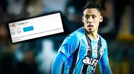 Prensa brasileña dio fuerte calificativo a Erick Noriega tras goleada de Gremio: "Rara vez..."