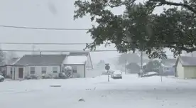 ALERTA clima extremo: Florida vuelve a cubrirse de nieve por segundo año seguido y estas zonas fueron las más afectadas