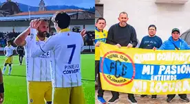 ¡Ovacionado! El gran recibimiento a Hernán Barcos en la presentación de FC Cajamarca