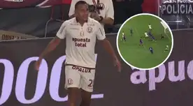 ¡Goleador! Alex Valera anotó el 2-0 de Universitario ante U. de Chile en la 'Noche Crema'