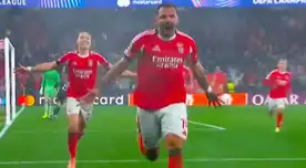 ¡Hay partido! Vangelis Pavlidis y su magnífica definición para anotar el 2-1 de Benfica ante Real Madrid