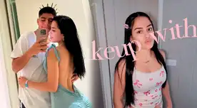 Esposa de Piero Quispe, Cielo Berrios, incursiona en el mundo digital y publica su primer video de maquillaje