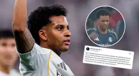 Rodrygo impacta con fuerte mensaje a Real Madrid tras ser expulsado en Champions: "No es mi..." Rodrygo impacta con fuerte mensaje a Real Madrid tras ser expulsado en Champions: "No es mi..."