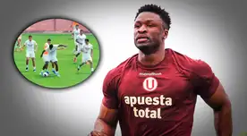 Sekou Gassama impresiona al comando técnico durante entrenamientos de Universitario - VIDEO
