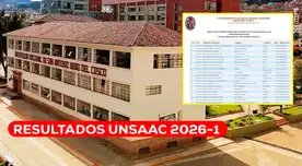 Resultados Examen de Admisión Ordinario UNSAAC Filiales 2026-I: ver puntaje y lista de ingresantes