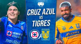 Cruz Azul vs. Tigres EN VIVO: alineaciones, hora y dónde ver Torneo Apertura de la Liga MX