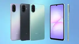 Salió el Samsung A07 5G, el Galaxy barato de 2026 con pantalla 120Hz y batería de 6000mAh mejor que la del S25 Ultra Salió el Samsung A07 5G, el Galaxy barato de 2026 con pantalla 120Hz y batería de 6000mAh mejor que la del S25 Ultra
