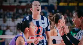 Triunfo blanquiazul: Alianza Lima ganó 3-0 a Banco República de Uruguay en el Sudamericano de Vóley