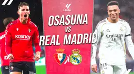 Real Madrid vs Osasuna EN VIVO por LaLiga: pronóstico, horarios y canales para ver partido