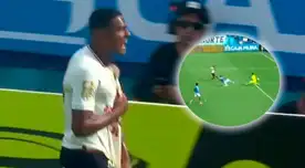 José Carabalí definió magistralmente para el 1-0 de Universitario tras brillante pase de Alzugaray